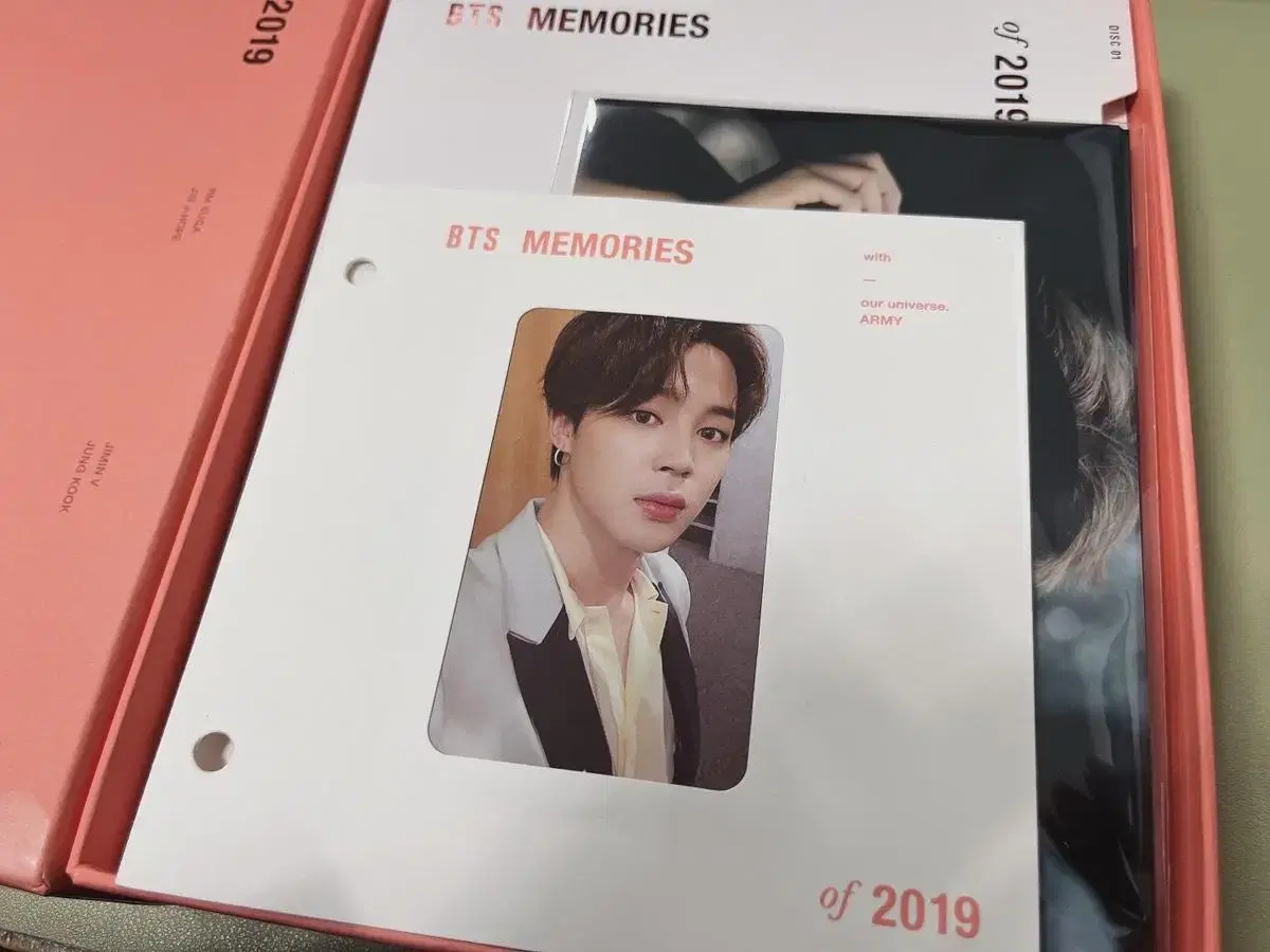 BTS 지민 포카 블레 2019 메모리즈 블루레이 BTS jimin